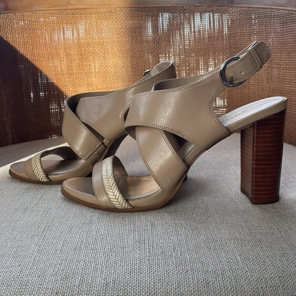 Nine West Strappy Heeled Sandals - Picture 4 of 9